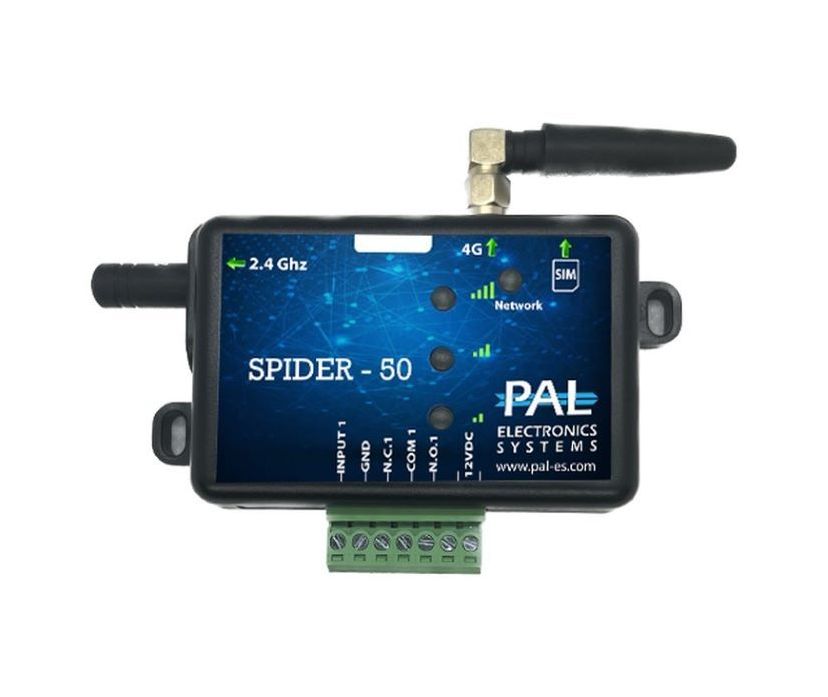 GSM module PAL SPIDER 1x output / 1x input, 50 gebruikers