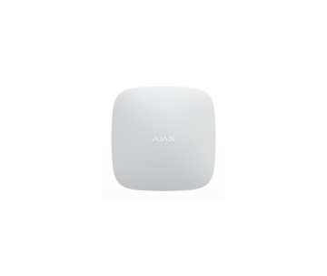 Ajax Hub 2 Plus, wit, 4G, met 2x GSM, Wifi en LAN communicatie