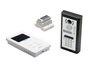 Outlet: Video intercom handenvrij met codepaneel opbouw 4000 / 6K3