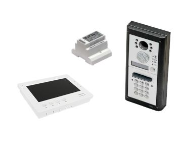 Video intercom handenvrij met codepaneel inbouw 4000 / 6K7