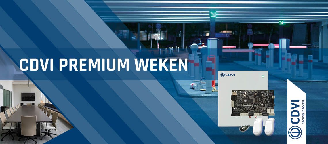 Gratis Atrium toegangscontrolesysteem tijdens de CDVI premium weken!