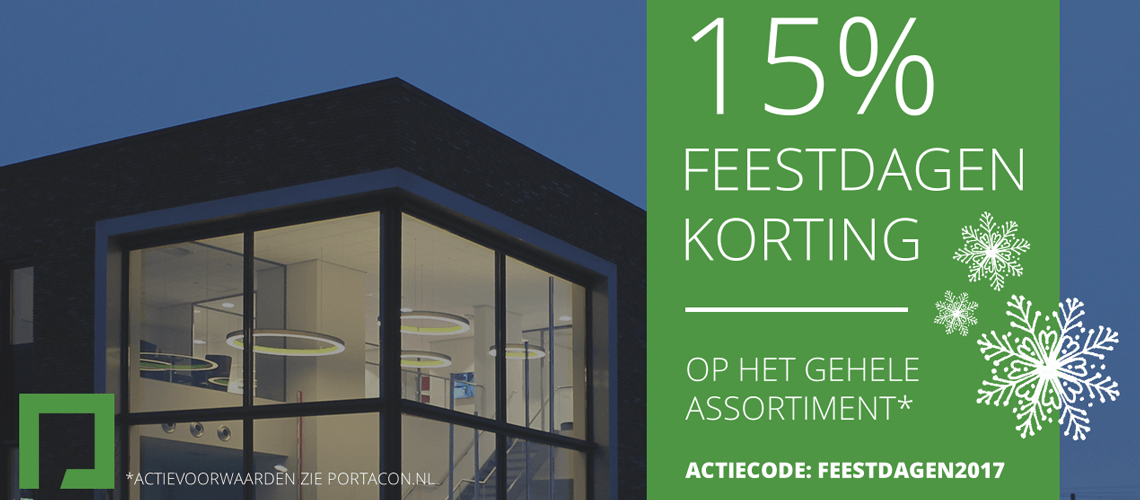 15% Feestdagenkorting