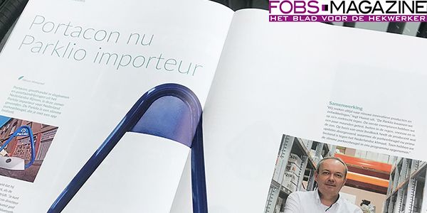 Portacon met Parklio in FOBS Magazine 