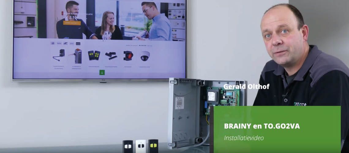 Handzender aanleren in de BRAINY