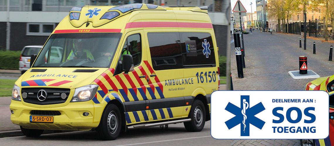 Ambulance SOS toegang 